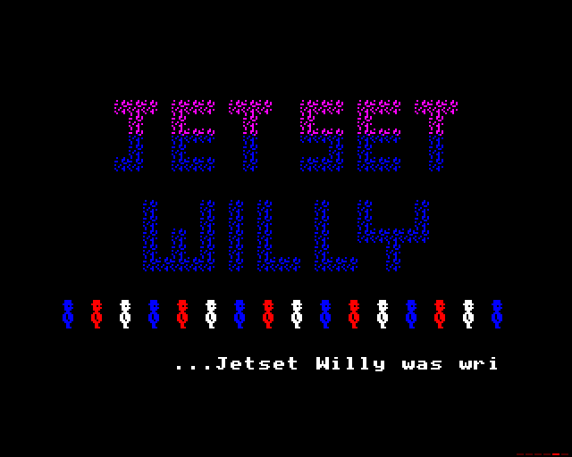 JetSet Willy BBC Micro