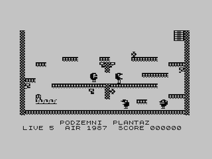 Manic Miner ZX81 - Manic Miner [Remakes] - Jet Set Willy & Manic 