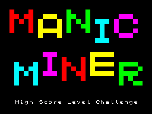 Manic Miner - Highscore Challenge