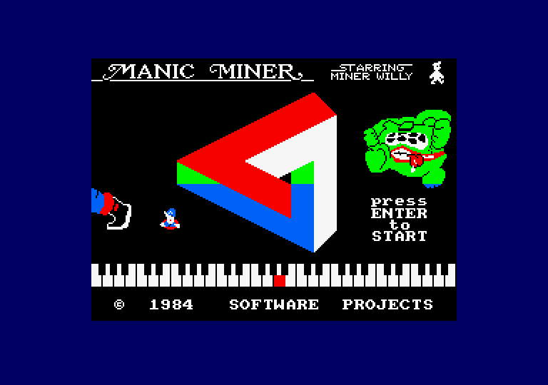 Manic Miner (Amstrad)