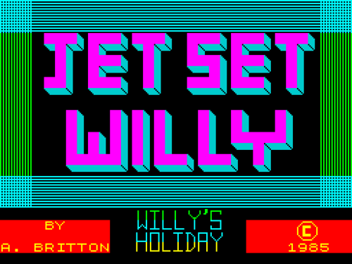 More information about "Completable tape version of "Jet Set Willy: Willy's Holiday""