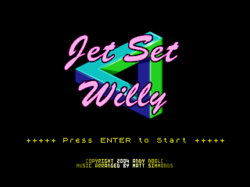More information about "Jet-Set Willy PC"