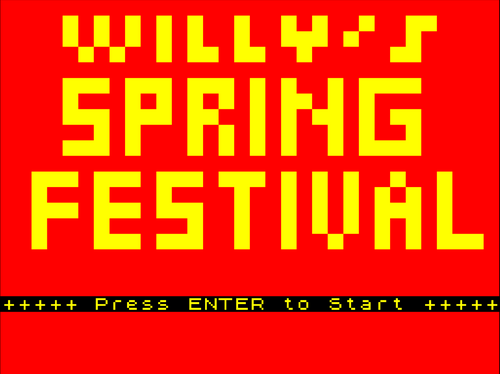 More information about "Willy’s Spring Festival"